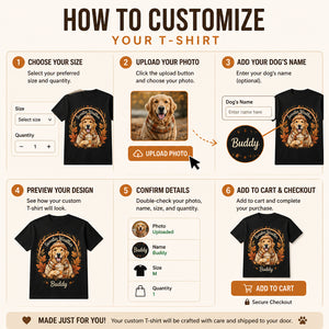 Custom Fall Pet Portrait Tee – Pumpkin Spice Season - Personalized T-shirt cb465307-5604-4b2b-8904-35f31042fd02.jpg