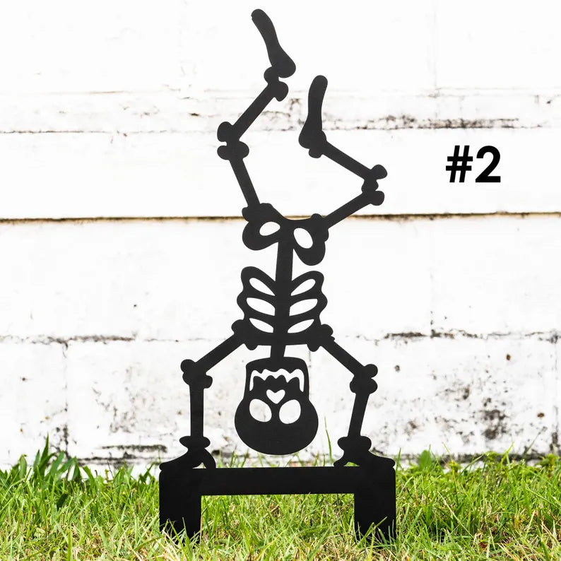 Outdoor Skeleton Halloween Decor, Halloween Outdoor Sign, Halloween Garden Signs, Metal Halloween Yard Stakes, Halloween Sign Skeleton Decor cb5de0d8-abf6-4a66-97bd-e8c53f1c0f0b-fdgfd-5-.webp