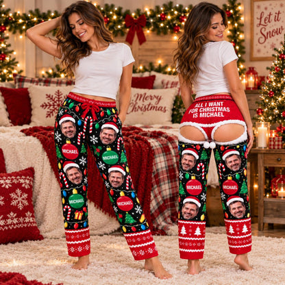 Custom Face Ugly Christmas Pajama Pants: Funny Fake Drop Seat Sleepwear cb641bc9-aeed-43b4-bea1-802f2f244764-1.jpg