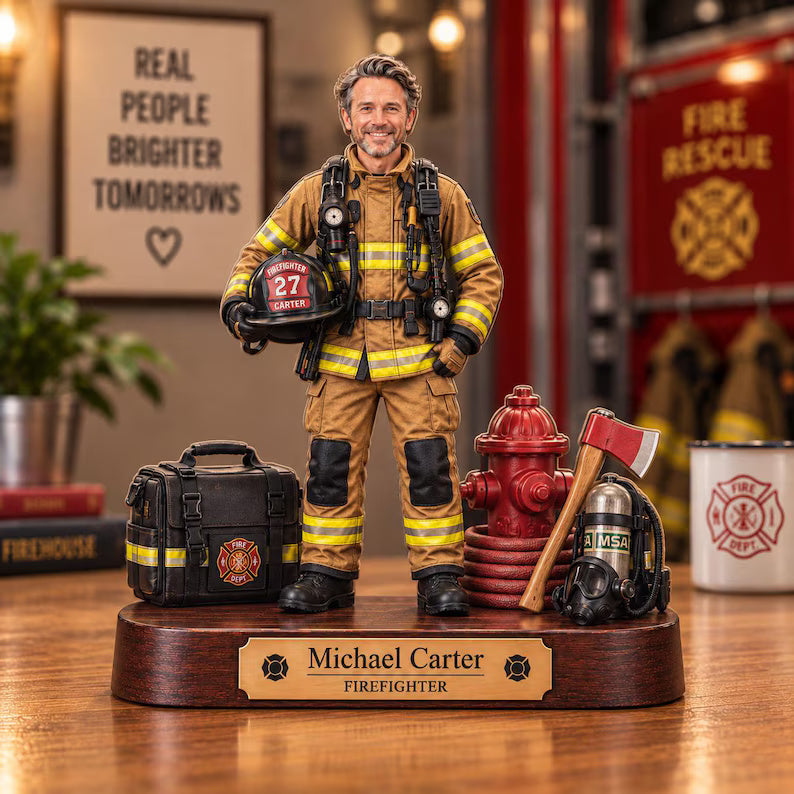 Personalized Firefighter Wooden Block, Custom Fire Rescue Desk Decor, Firefighter Appreciation Gift for Him cb646a3c-b36f-428c-b4dc-732f208a828b--tyg4eh-3-.jpg