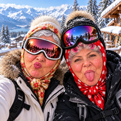 Winter Skiing Gag Gift For Bestie, Girl Group - Personalized 3D Realistic Funny Old Lady Face Balaclava Face Mask cb68416b-716c-418b-b1b8-bd5b9f2487d8-MOCKUP-1-2-.png