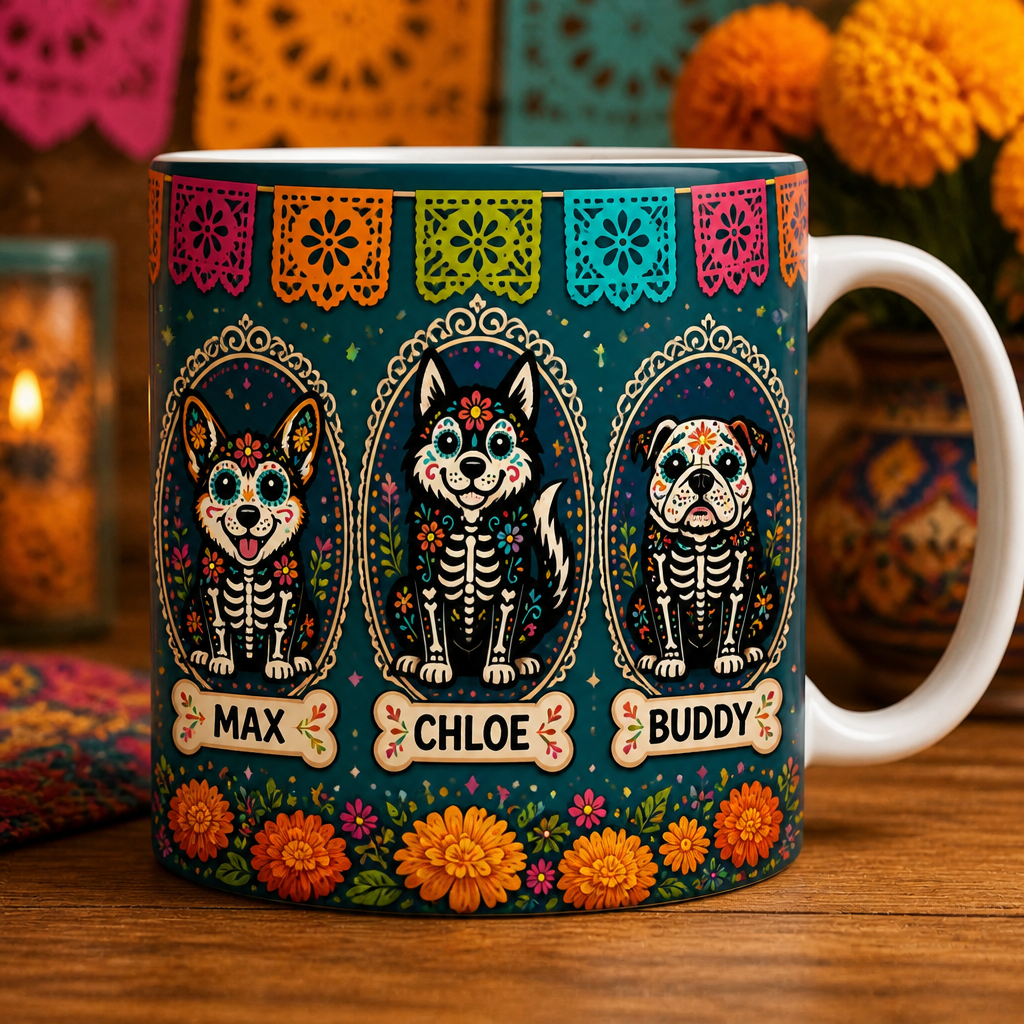 Sugar Skull Pet Portrait Mug – Photo Upload - Personalized Edge-to-Edge Mug cb71be2e-0959-42c2-9124-ef4066c9414f.png