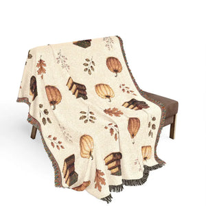 Fall Pumpkin & Books Woven Blanket | Autumn Book Blanket | Cozy Book Lover Gift cb765a62-3a6b-4a05-9c60-7b13edabdcca-FDGDF-11-.webp