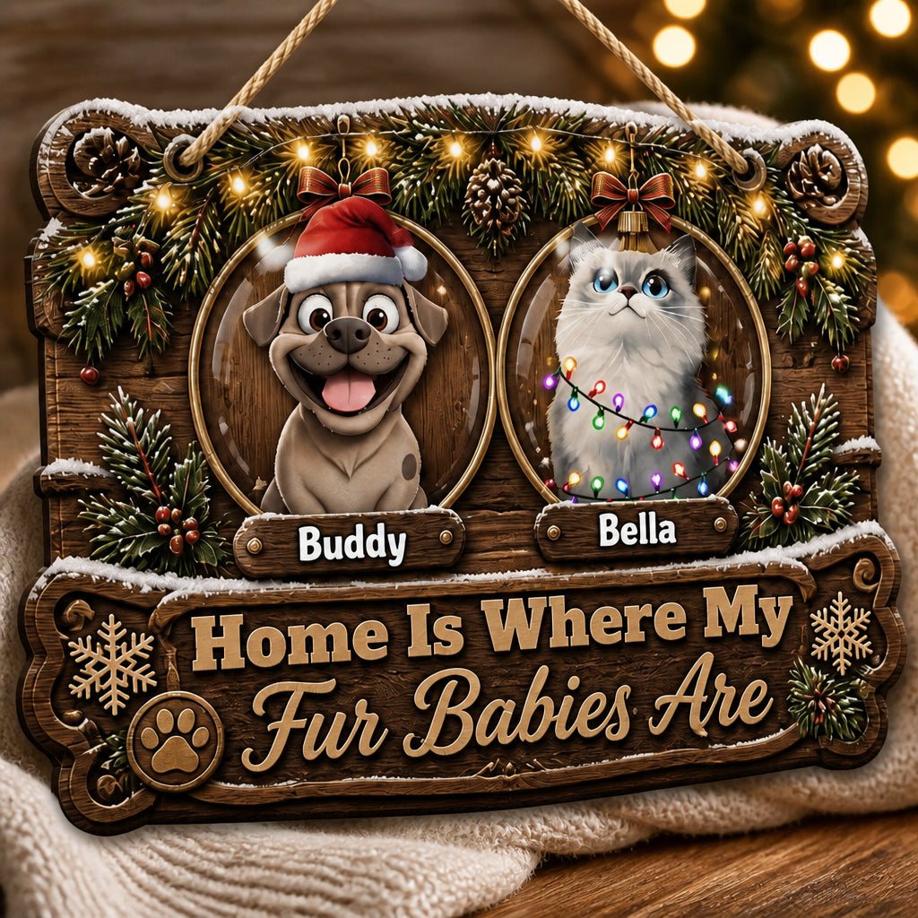 Custom Holiday Fur Babies Wood Sign – 2 Pet Cartoon Portraits & Names - Personalized Wood Sign cb82ed83-592b-4f33-a8b7-ea2194a9d73e.jpg