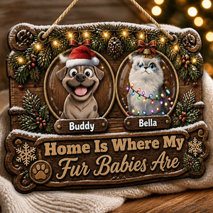 Custom Holiday Fur Babies Wood Sign – 2 Pet Cartoon Portraits & Names - Personalized Wood Sign cb82ed83-592b-4f33-a8b7-ea2194a9d73e.jpg