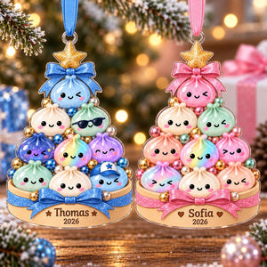 Personalized Squishy Ornament, Custom Name Christmas Ornament, Squishy Collector Gift for Kids, Cute Dumpling Ornament, Boy Girl Xmas Gift cb931267-9a32-46d3-ad87-fb09fbac7a0e-1.jpg