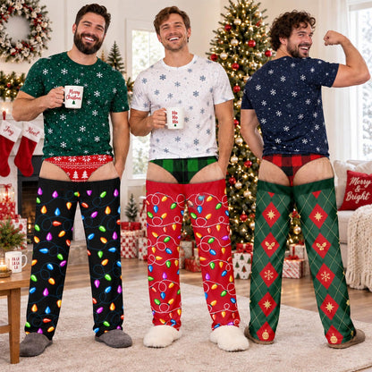 Funny Christmas Pajama Pants, Underwear Illusion Sweatpants, Ugly Xmas Lounge Pants cbbc5cc5-43df-4845-9041-9c038010ca6c-1.jpg