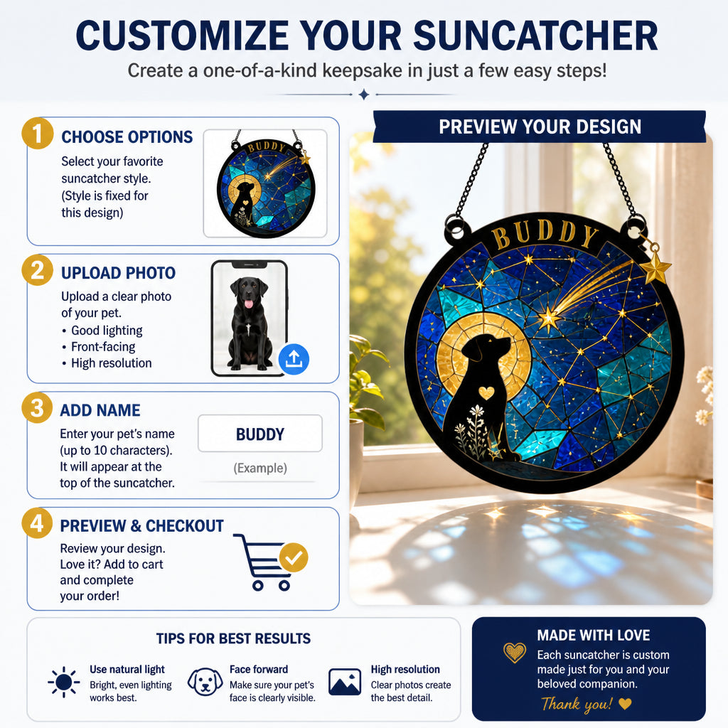Personalized Dog Constellation Suncatcher - Personalized 1 Layered Suncatcher with Charm cbd37866-e8b4-448f-ae7b-0321cabb528e.jpg