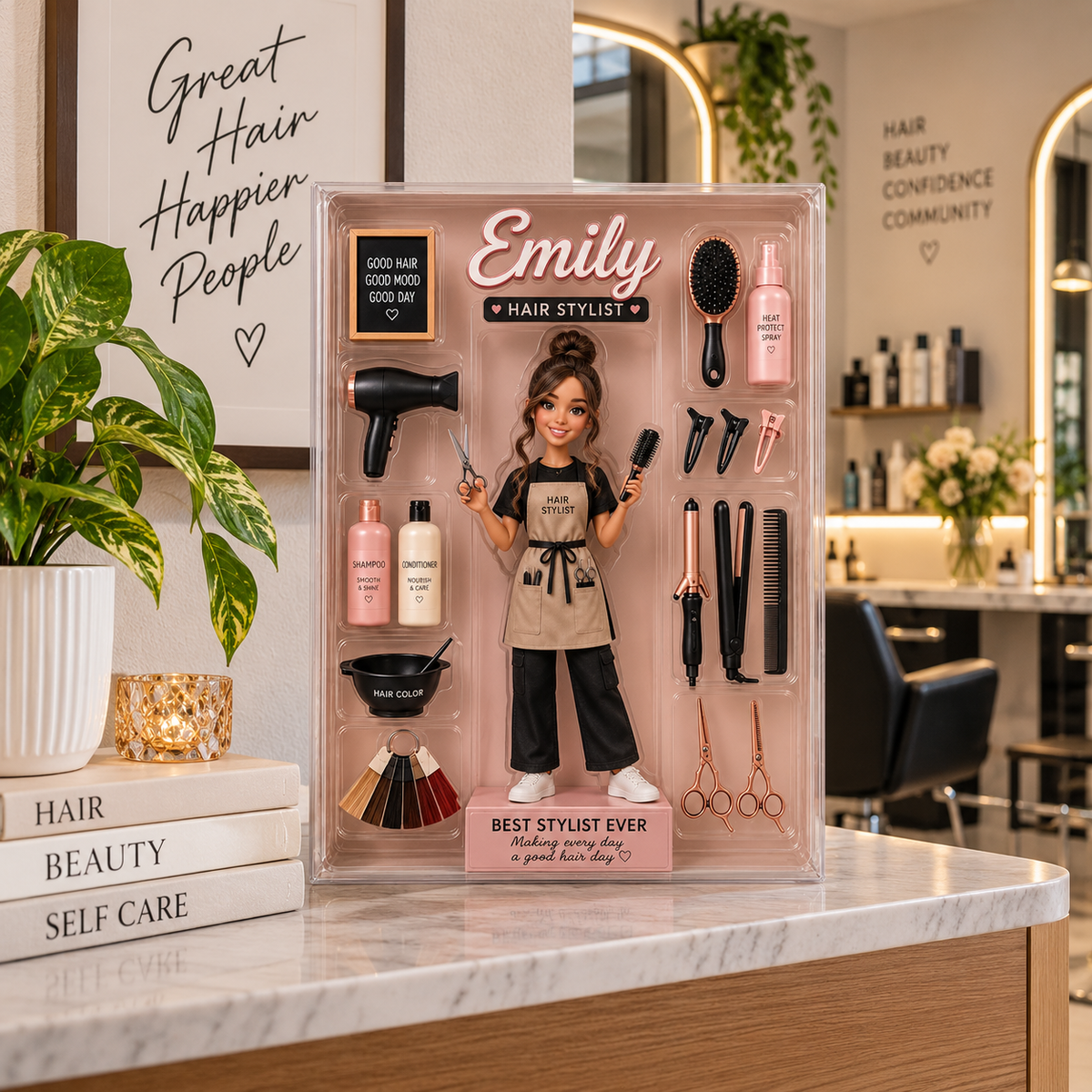 Custom Hair Stylist Acrylic Plaque, Personalized Hairstylist Figure Gift, Salon Station Decor, Hairdresser Appreciation Gift cbf9af98-0258-40df-bcb9-04e055d4f146-a711a866-0e04-4b97-be53-7f06021f2a0a.png