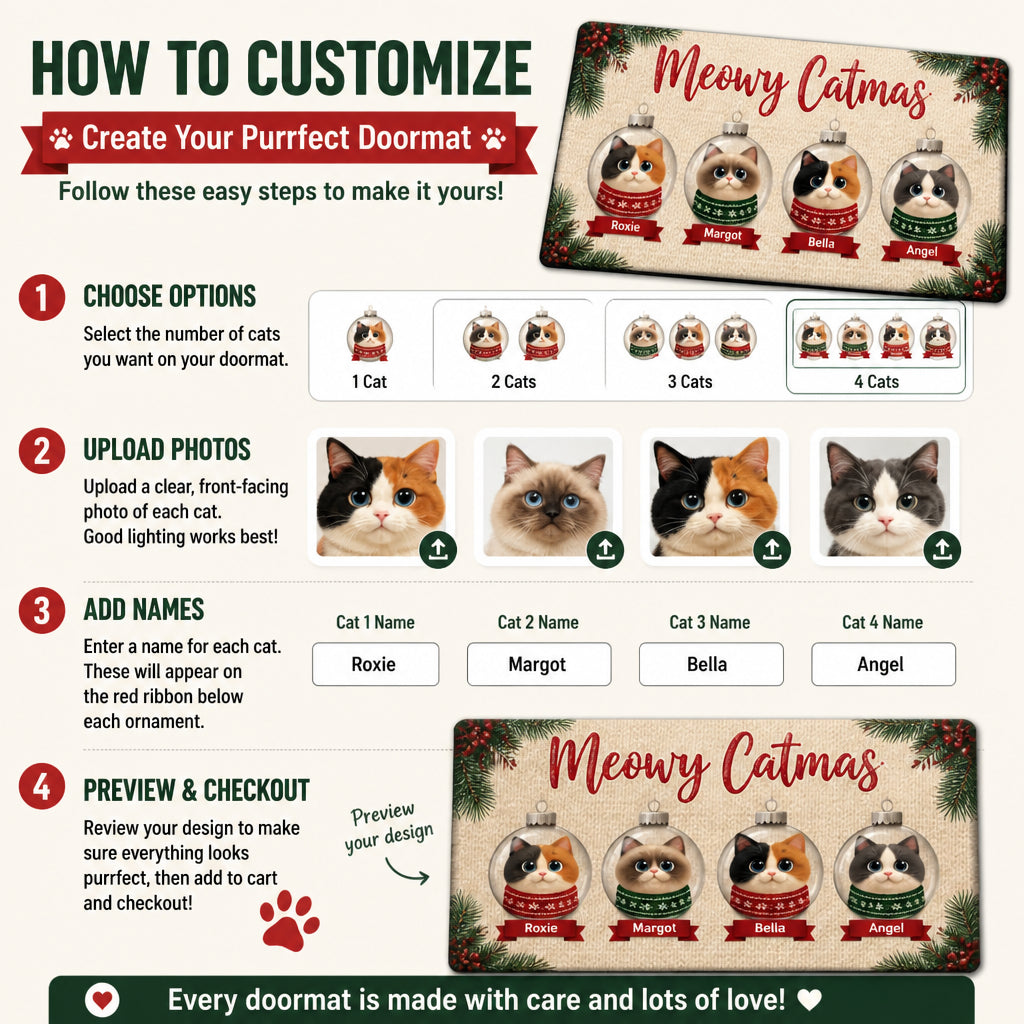 Meowy Catmas Custom Pet Photo Doormat - Personalized Doormat cc126a08-7836-4951-b6dd-0f2c7cb47a43.jpg