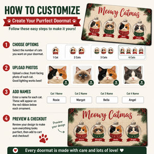 Meowy Catmas Custom Pet Photo Doormat - Personalized Doormat cc126a08-7836-4951-b6dd-0f2c7cb47a43.jpg