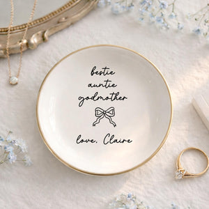 Godmother Proposal Keepsake Ring Dish | Godmother Birthday Gift | Gold Rim Heart Dish with Name Bow | Trinket Dish Keepsake cc5c742f-3ed3-43ed-8288-11c874cd9e29-4.jpg