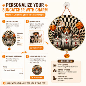 Custom Halloween Pet Doormat – Beware of the Pets - Personalized 1 Layered Suncatcher with Charm cc6d323c-cb2f-4524-bd97-c3926aaf3c71.jpg