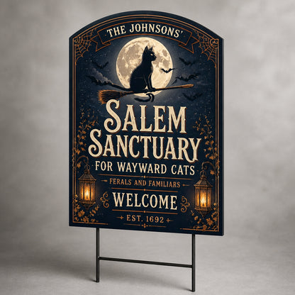 Personalized Salem Sanctuary Cat Yard Sign - Personalized Yard Sign cc797731-1549-45dd-aeb9-0b5dbf0c1e17.jpg