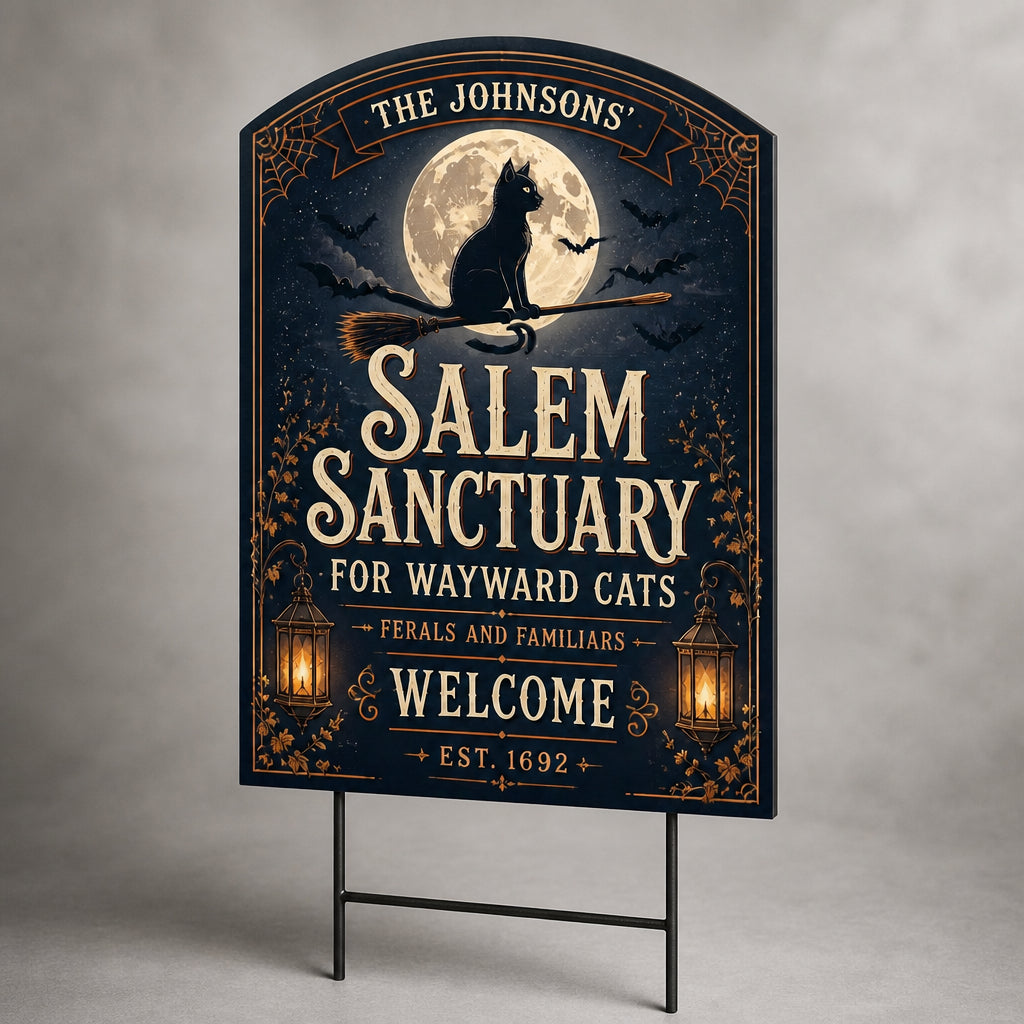 Personalized Salem Sanctuary Cat Yard Sign - Personalized Yard Sign cc797731-1549-45dd-aeb9-0b5dbf0c1e17.jpg