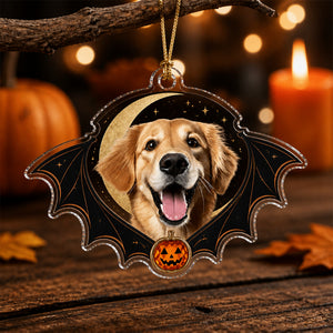 Custom Pet Photo Halloween Bat-Wing Acrylic Ornament - Personalized Laser Cut Custom Shape Ornament cc99a38b-6456-4c6c-b010-8619026c1a69.jpg