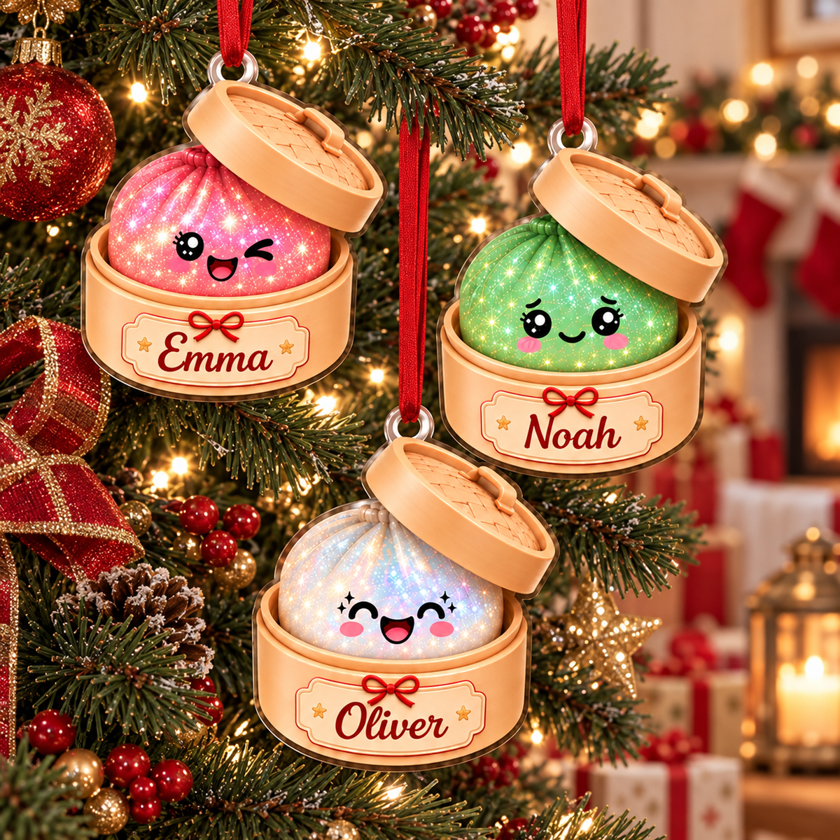 Personalized Squishy Dumpling Christmas Ornament, Faux Glitter Keepsake, Dumpling Lover Gift, Kids Christmas Gift, Foodie Decor ccc2e697-8188-4a80-876c-ca753cb27b22-ChatGPT-Image-Sep-16-2026-09_31_31-AM.png