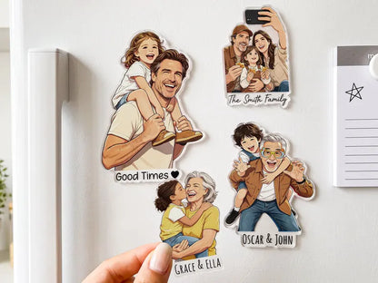 Personalized Family Portrait Acrylic Fridge Magnet, Custom Photo Magnet Keepsake Gift, 2026 Christmas Gifts ccd05e80-45d3-4325-a4de-9a08e8b5eb40-ffggfgfgf-1-.webp