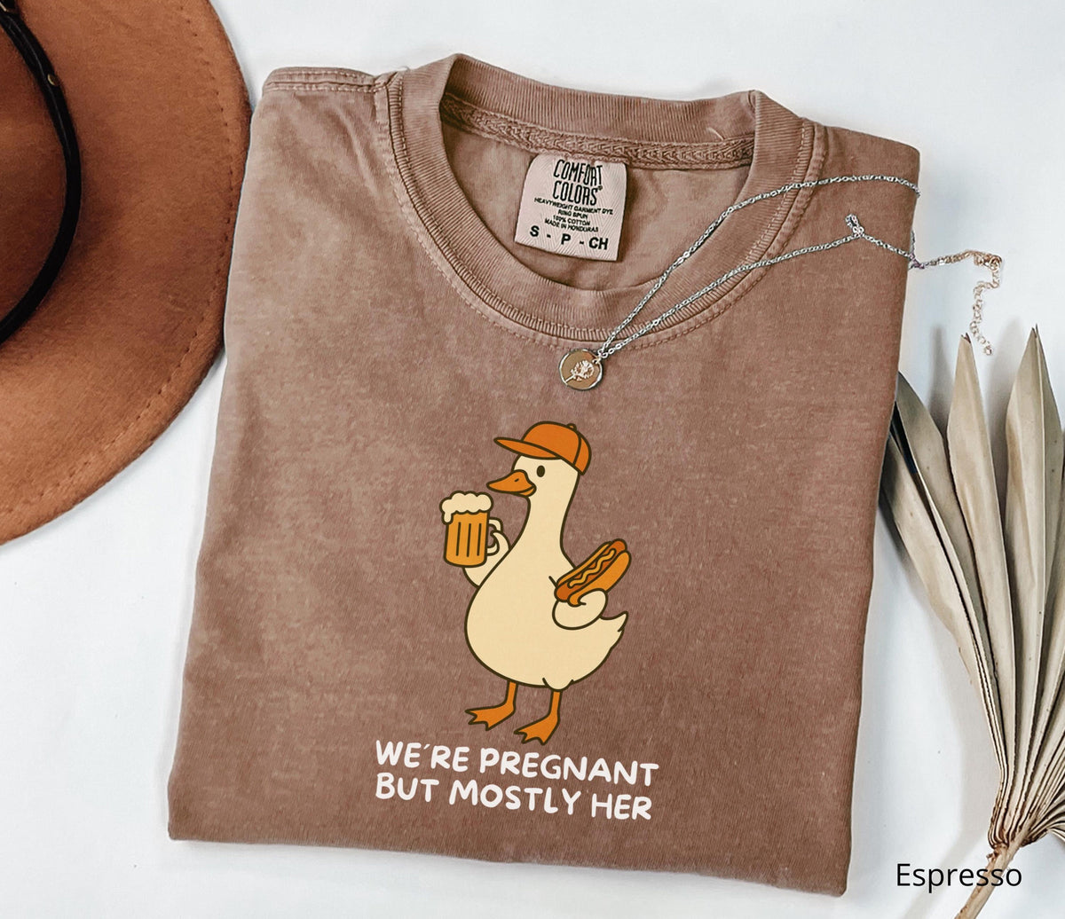 Funny Pregnancy Announcement Comfort Colors Shirt, Expecting Mom and Dad Tee, Funny New Dad Goose Lovers Shirt, Dad Pregnancy Reveal Tee ccd17e8d-d371-486e-9719-07c07a9f6a7d-4.jpg