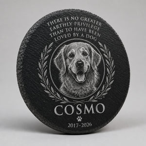 Custom Pet Memorial Stone – Etched Portrait with Name & Years - Personalized Memorial Stone ccd4e8da-45be-4949-9766-b809905e05c9.jpg