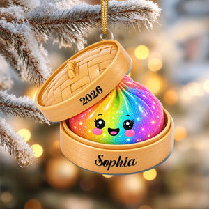 Personalized Glitter Dumpling Ornament, Bamboo Steamer, 2026 Xmas Keepsake cce53e70-23d3-4ca4-ac79-d7c4c6f40881-il_fullxfull.8460562884_74zw.jpg