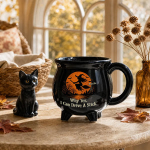 Why Yes I Can Drive A Stick - Personalized Halloween Mug - halloween Gift For Friends, Bestie cd379018-1ee2-49dd-acf2-408c116a2038-2.webp