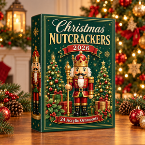 Christmas Nutcrackers Green Advent Calendar 2026 - 24-Day Festive Countdown, Acrylic Charms Blind Box - Gift For Family & Friends cd3dfe06-b9b1-4c79-a343-06477fd5c58f-nutcracker-box.png