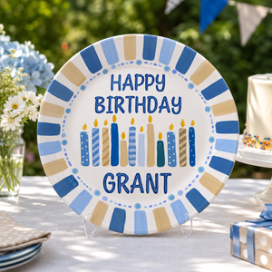 Personalized Birthday Plate with Name, Custom Happy Birthday Keepsake Plate for Kids, Ceramic Birthday Dish Gift, Baby Birthday Plate Decor cd4009ea-1060-4225-9b24-11bd888a650f-1.png