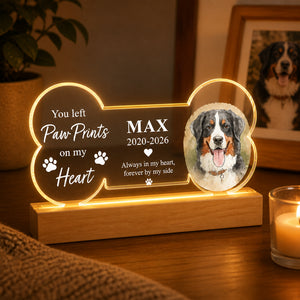 Custom Pet Memorial Bone Night Light – Paw Prints on My Heart - Personalized Acrylic Night Light cd4ba9e0-b8ac-4fad-8ccb-be83c622fae7.jpg