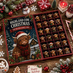 Highland Cow Advent Calendar, Christmas Countdown Box, 24 Mini Cow Ornament, Family Holiday Decor, Collectible Gift 2026, Farmhouse Present cd6084b4-3847-4d75-aace-0003bb21d99e-T-U-2-.webp