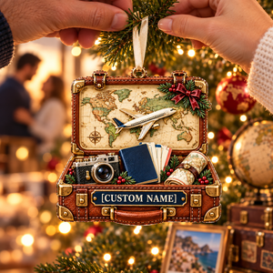 Personalized Travel Suitcase Christmas Ornament – Custom Name with World Map, Airplane, Camera & Passport cd68cabe-c2cc-4348-b3c0-208b6ab8ce54-Image-Sep-29-2026-02_02_46-PM-4.png