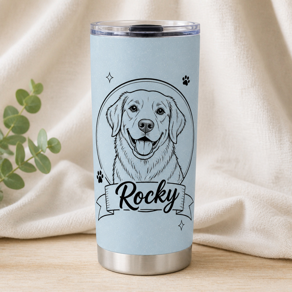 Custom Pet Line‑Art Name Tumbler - Personalized Tumbler cd85d328-4d01-45a3-81c0-6957f2316d8c.png