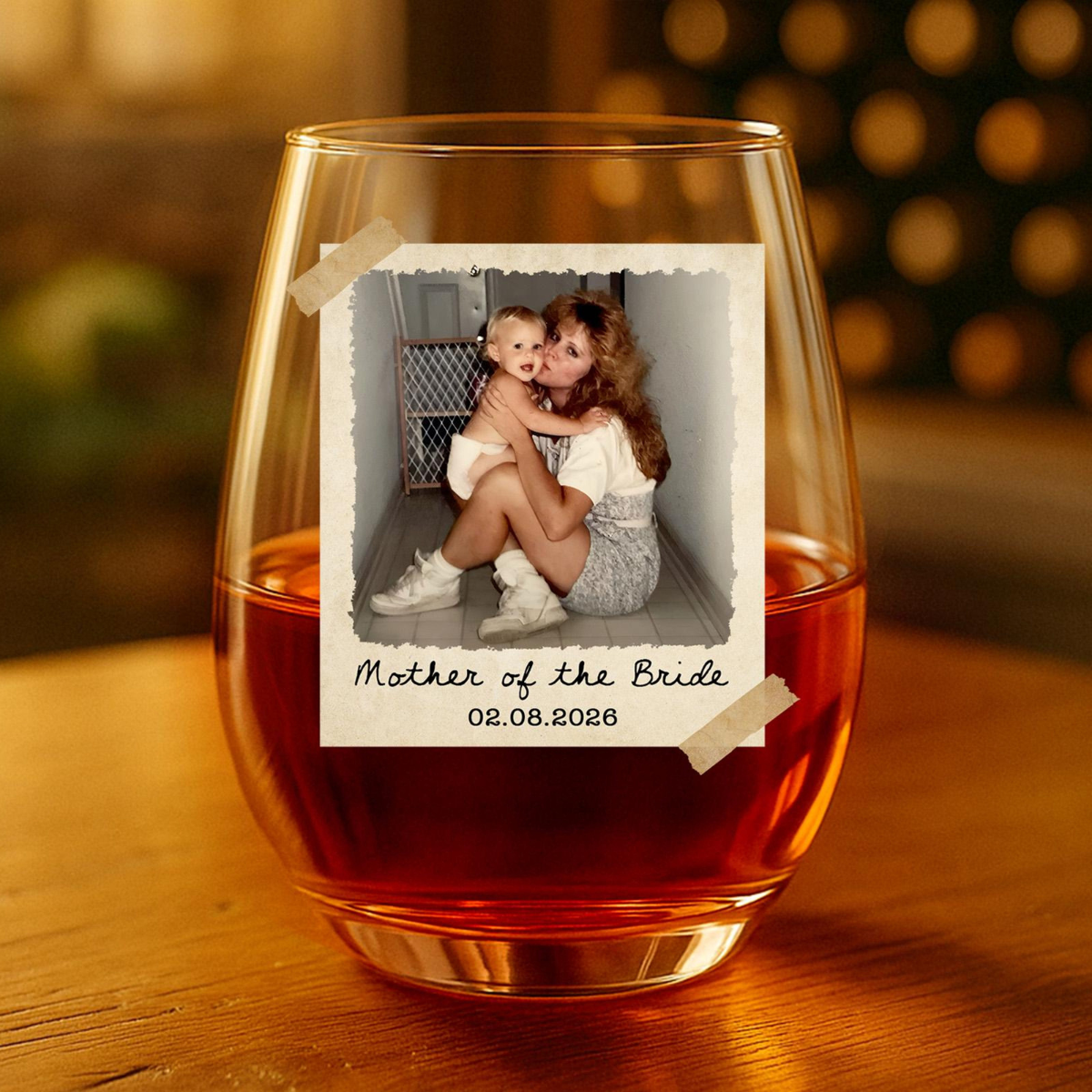 Custom Photo Mother of The Bride or Groom Gifts, Custom Picture Wine Glass Gift for MOB/MOG Wedding Favor Gift For Mom, Stemless Wine Glass cdab5ecb-db4e-47a6-9983-f1f944a9cd5c-7.png