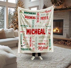 Custom Name Blanket, Christmas Blanket For Grandkids, Personalized Throw for Babies, Merry Christmas Tree, Santa, Reindeer Xmas Gift For Kid cdb2d958-59a2-4fd9-8e26-cf2c4e59e623-t2.jpg
