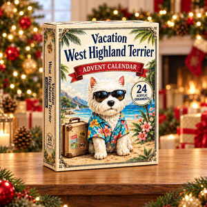Vacation West Highland Terrier Advent Calendar 2026 - 24-Day Festive Countdown, Acrylic Charms Blind Box - Gift For West Highland Terrier Lovers cdb483ef-8373-4147-aee0-6315f474bdcc-west-highland-terrier-box.png