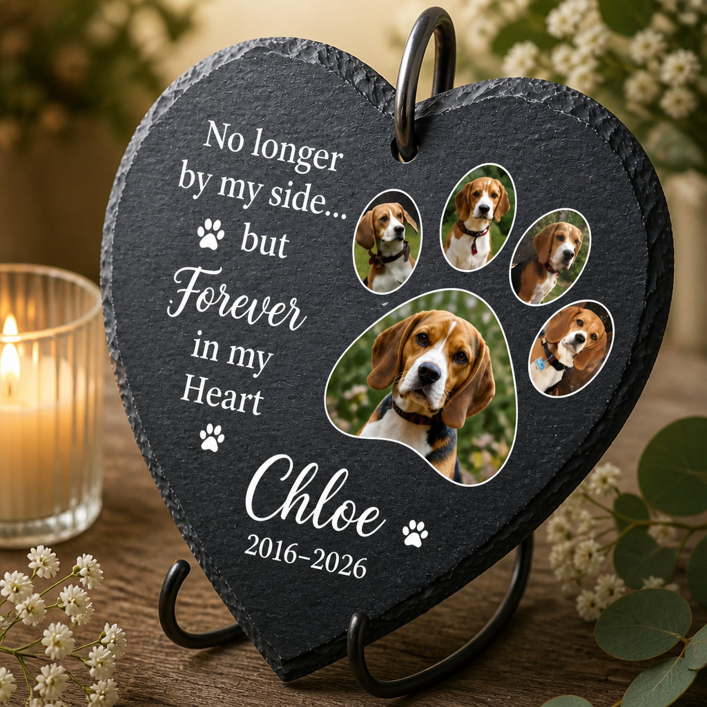 Pet Memorial Slate Heart — "Forever in My Heart" 5-Photo Collage - Personalized Slate Memorial Stone cdb8fffb-8518-4cfb-9faa-65be7f1b6ea9.jpg