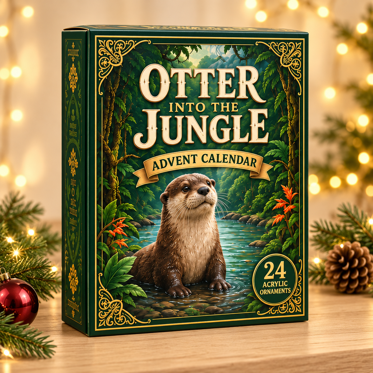Otter In Jungle Advent Calendar 2026 - 24-Day Festive Countdown, Acrylic Charms Blind Box - Gift For Otter Lovers cdbfadc5-283b-4a6c-a7f0-072b6302a4c9-otter-box.png