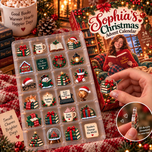 Personalized Book Lover Advent Calendar, Custom Name & Photo, 24 Bookish Acrylic Charms, Christmas Countdown cdc87dc7-b5a0-4d9c-a012-e26bb07079ea-il_fullxfull.8607107451_23qu.jpg