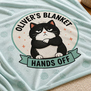 Personalized Cat Blanket — Hands Off (Grumpy Cat Edition) - Personalized Blanket cdcaeb4f-c3f9-4945-8d90-23c4a9a4708e.jpg