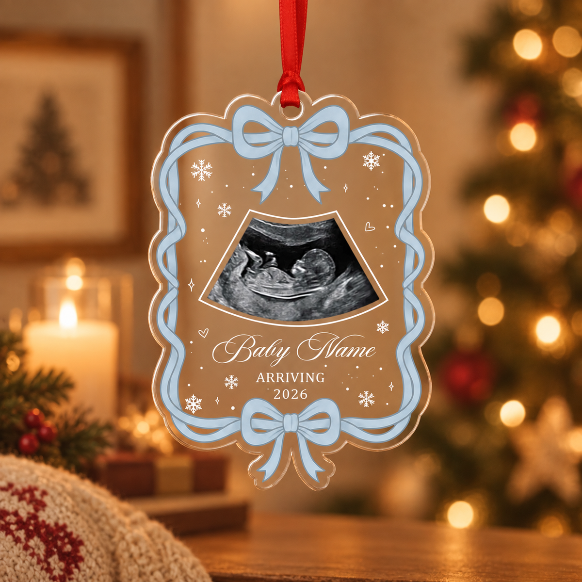 Custom Baby Expecting See You Ornament, Personalized Baby Scan Christmas Bauble With Photo, Baby Arriving Ornament Decor - Christmas Gift For New Mom cdd23ac1-49b5-4e5b-b341-cbd7ad0a0e70-th1.png