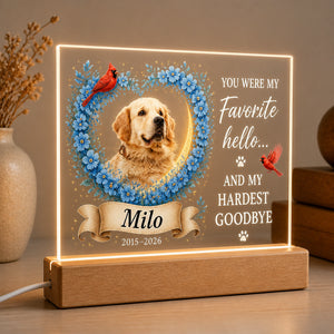 Pet Memorial Acrylic Night Light – Favorite Hello - Personalized Acrylic Night Light cdd959cb-70f6-430c-8398-a4ed546c5c9c.jpg