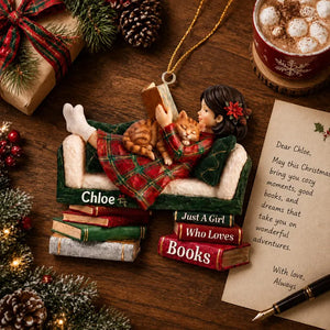Custom Name Girl Reading Book Christmas Ornament, Just A Girl Who Lovers Books, Book Lover Ornament, Girl Christmas Gift, Holiday Decoration cde4336f-f843-40d4-a7d6-f101ec557de9-hhhhh-4-.webp