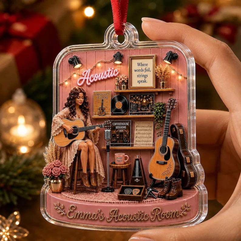 Personalized Acoustic Guitar Acrylic Ornament: Custom Name Musician Keepsake, Gift For Hers cdfcaf93-42f4-4280-9724-eab897293390-il_794xN.8522191551_hkyj_converted.png