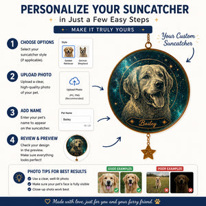 Custom Pet Constellation Etched Canvas – Upload Photo + Name - Personalized 1 Layered Suncatcher with Charm ce005002-6eca-46d0-8447-db7fd3827811.jpg