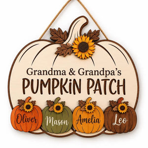 Personalized Grandma & Grandpa's Pumpkin Patch Door Sign, Custom Grandkids Names Fall Wood Decor, Grandparents Autumn Gift ce254c7d-887d-4a49-bffd-da34591cc36e-dsdssvssxzdxvsvsssssssss-4-.webp