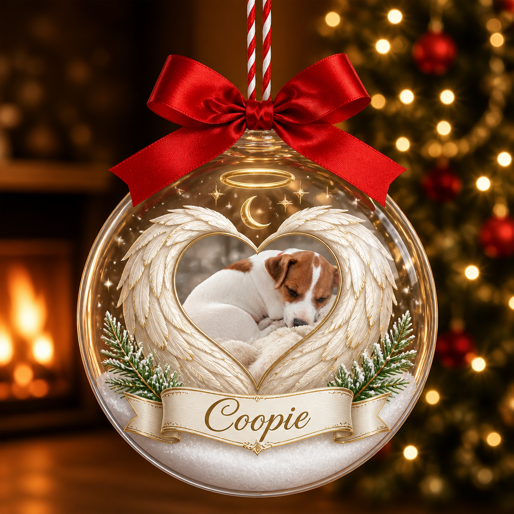 Custom Pet Photo Angel Wings Bauble Ornament - Personalized Bauble Ornament ce35955a-2cd4-4385-9e98-5e21c04cad70.png