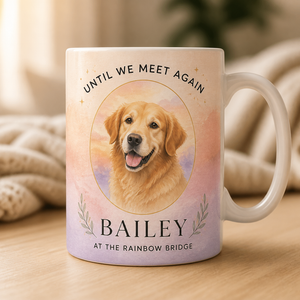 Rainbow Bridge Pet Memorial Photo Mug - Personalized Mug ce46861b-5188-4a7b-92bd-707cce8f432f.png