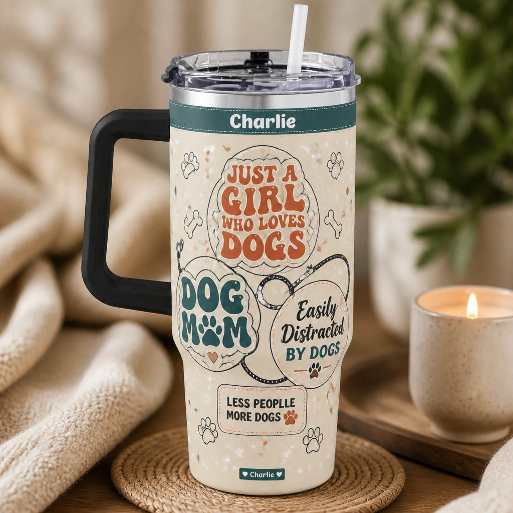 Just A Girl Who Loves Dogs - 40oz Tumbler Wrap (Pet Name) - Personalized 40 oz Stainless Steel Tumbler ce6a2d2e-d323-4555-9159-6c363e6da5e9.jpg
