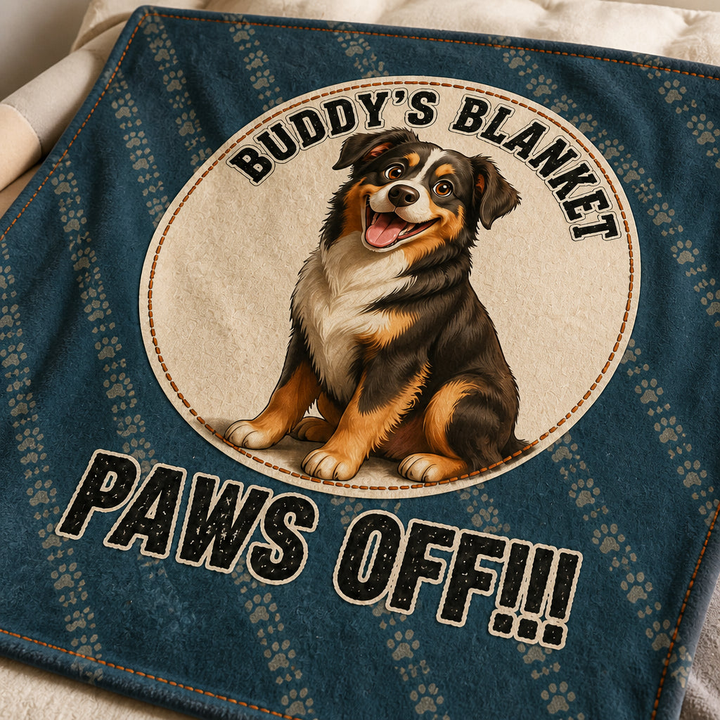 Personalized Dog Blanket - [Pet Name]'s Blanket PAWS OFF!!! - Personalized Blanket ceb3fc25-fd36-4998-8162-386c0f856ebe.jpg