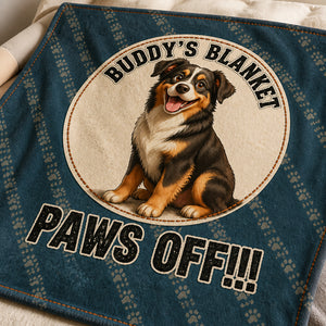 Personalized Dog Blanket - [Pet Name]'s Blanket PAWS OFF!!! - Personalized Blanket ceb3fc25-fd36-4998-8162-386c0f856ebe.jpg